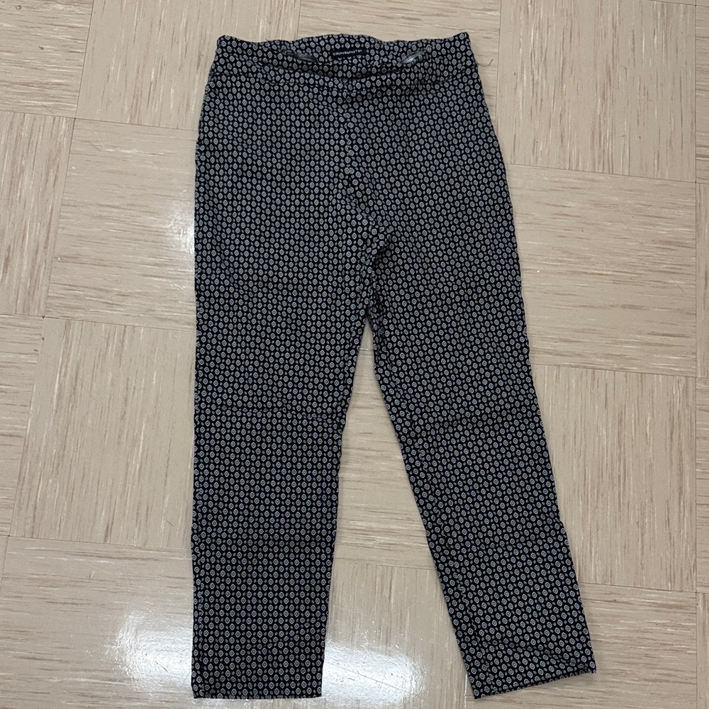 Counterparts Black and White Geometric Leggings